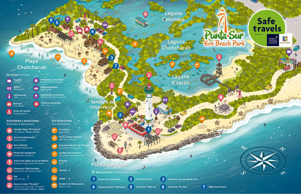 Reserva de Punta Sur actividades en cozumel