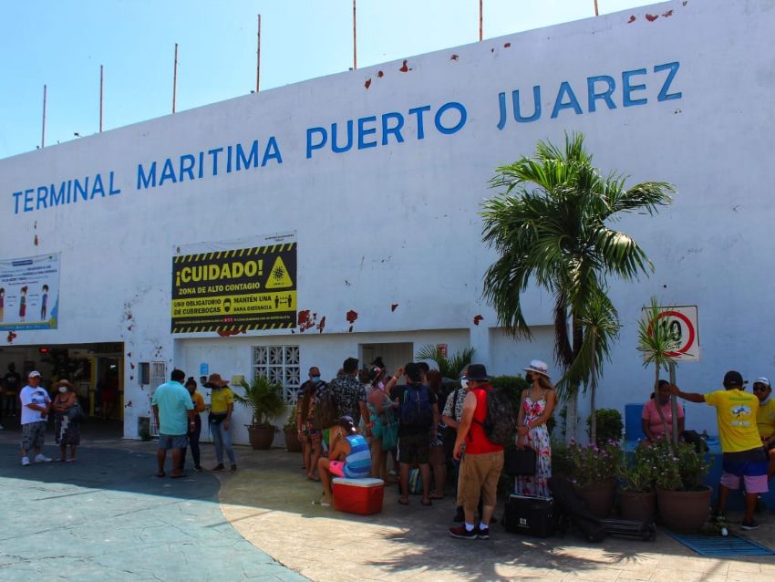 Cómo llegar al Ferry de Puerto Juárez